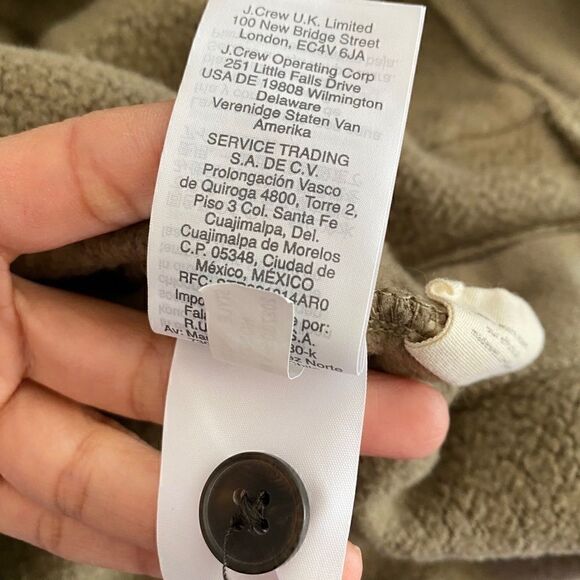 Madewell MWL Betterterry Mockneck Side-Button Sweatshirt - Picture 8 of 8